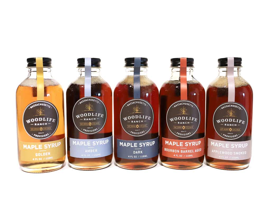 Woodlife Ranch 5 Pack Maple Syrup Sampler