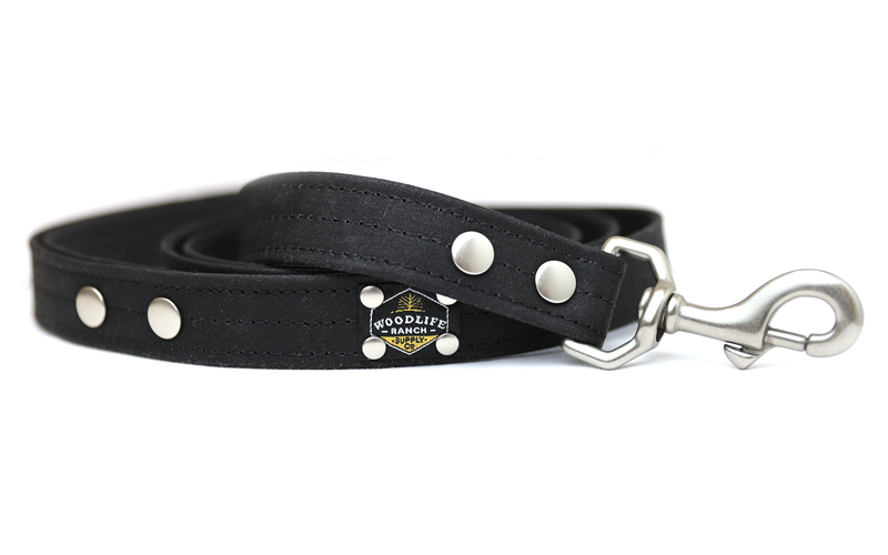 Woodlife Ranch Black Dog Collar