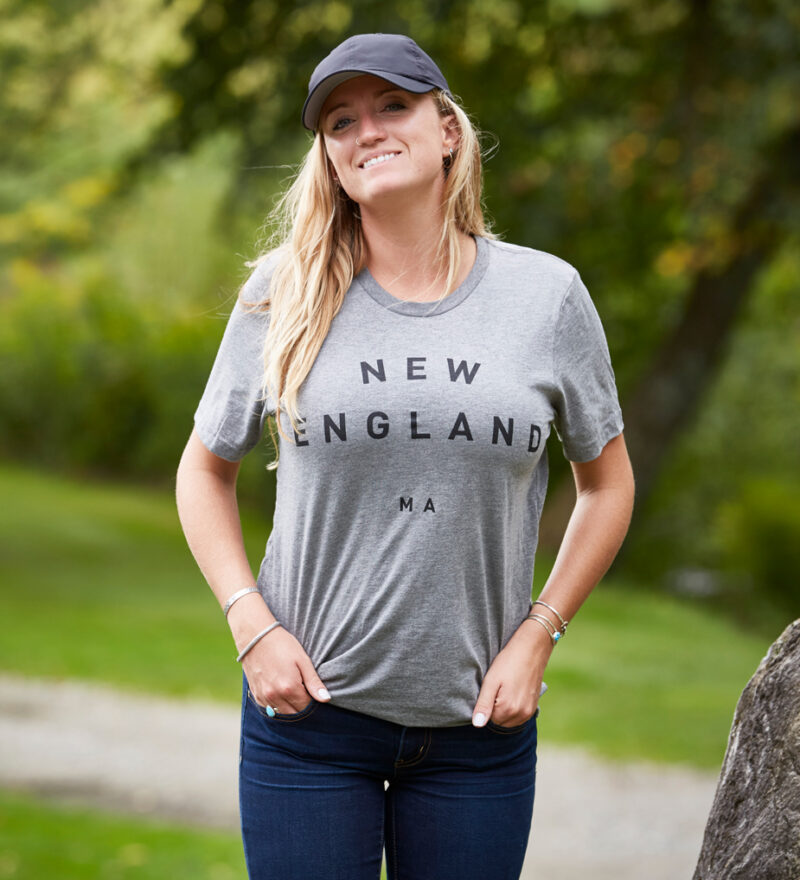 Woodlife Ranch New England Gray T-shirt