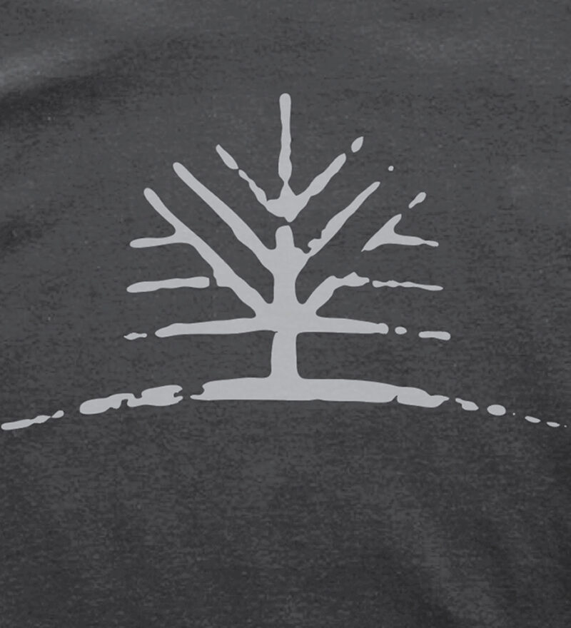 Woodlife Ranch Tree Black T-shirt