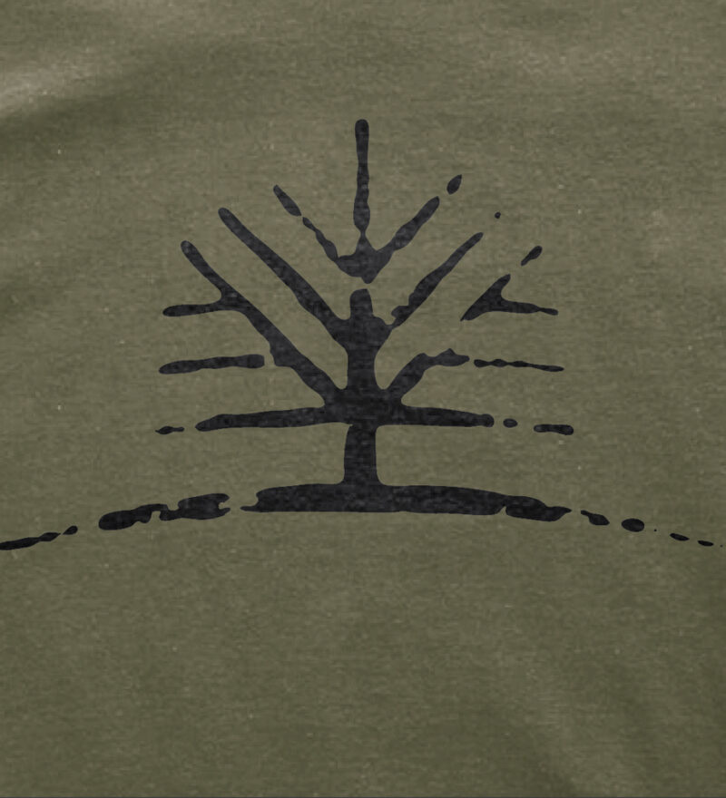 Woodlife Ranch Tree Green T-shirt