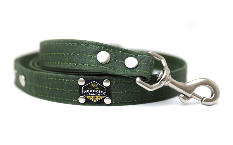 Woodlife Ranch Forest Green Dog Leash