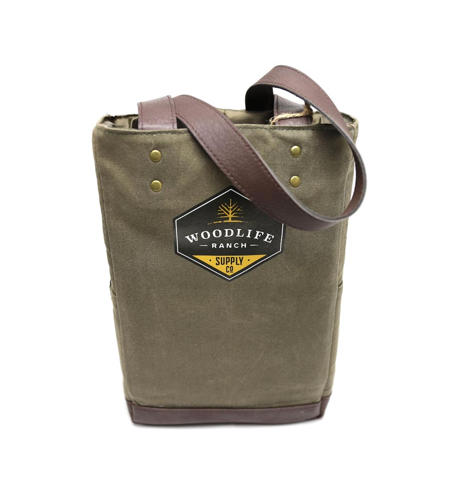 Woodlife Ranch Two Bottle Wine Tote
